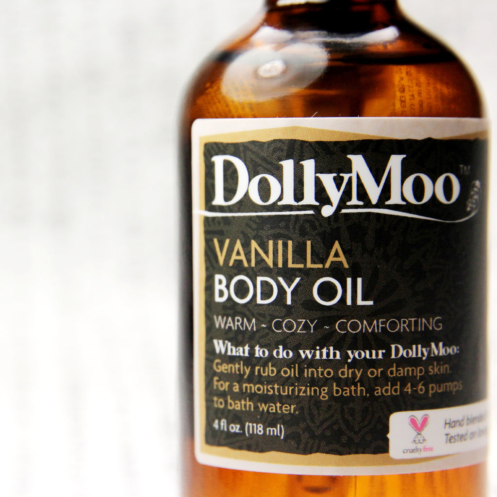 Warm Vanilla Moisturizing Body Oil