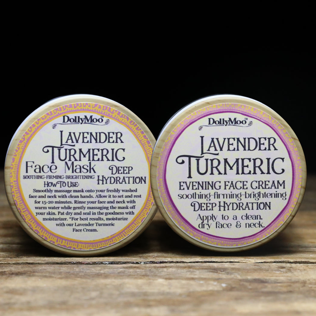 Lavender Turmeric Face Set