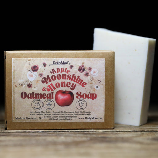 Apple Moonshine & Honey Oatmeal Soap