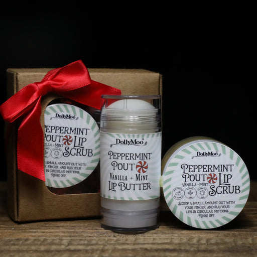 Peppermint Pout Lip Butter & Lip Scrub Set