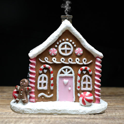 Gingerbread House Incense Burner