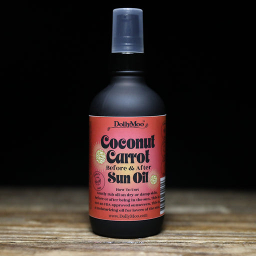 Coconut Carrot Sun Oil