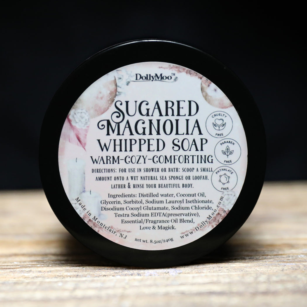 Sugared Magnolia Whipped Soap