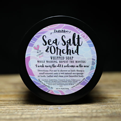 Sea Salt & Orchid Whipped Soap